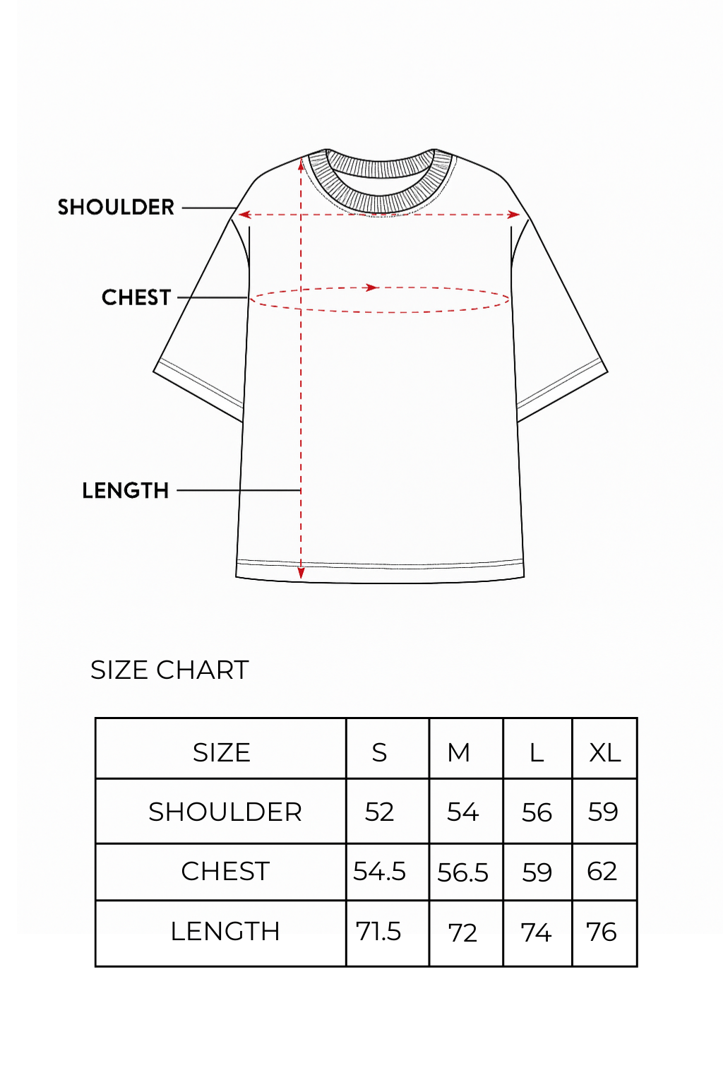 Oversized Fit T-Shirt (ADMIRE)